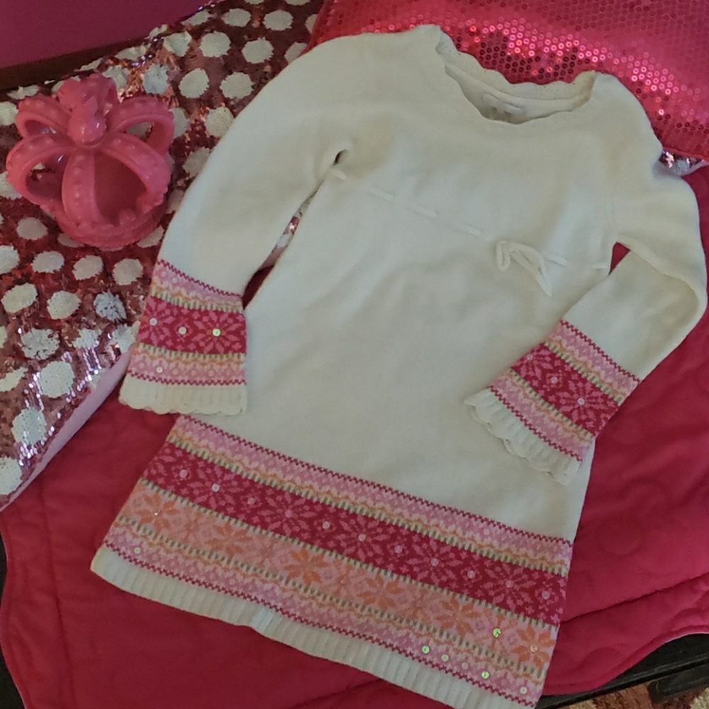 🍄 5 for $15 - Little Girl's Sweater Dress